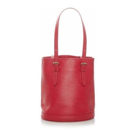 Louis Vuitton Vintage Pre-owned HandTass , Rood , Dames , Maat: ONE Size Vintage Tassen
