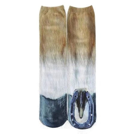 Djur Häst Tass Strumpor Roliga Strumpor Julklapp Strumpfyllare för Män Kvinnor Tonårspojkar Vuxna Skämtgåvor,TH