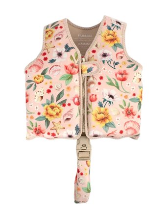 Filibabba | Svømmevest 1-2 År - Ocean Blossom | 1-2Y