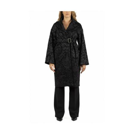 Etro Coats Sort, Dame Uldfrakker