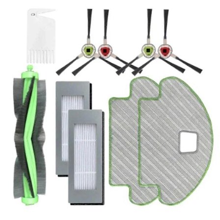 Passer for Combo113 R113840 Suppemaskin Klut Tilbehør Hovedbørste Sidebørste Filter