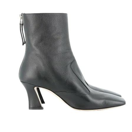 Fendi Vintage, Pre-owned Leather boots Zwart, Dames, Maat:38 EU