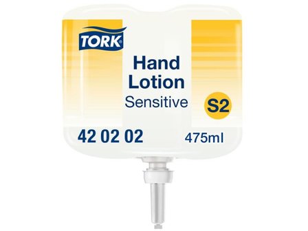 Tork Handlotion S2 Sensitive 475ml - Lyreco - Städ och hygien - Tvål och hygien - Hand- och hudcremer