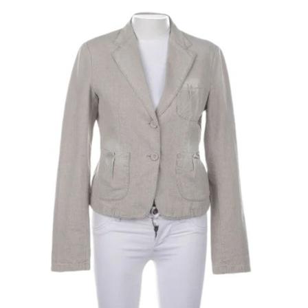 Prada Vintage, Pre-owned Cotton outerwear Beige, Dames, Maat:L