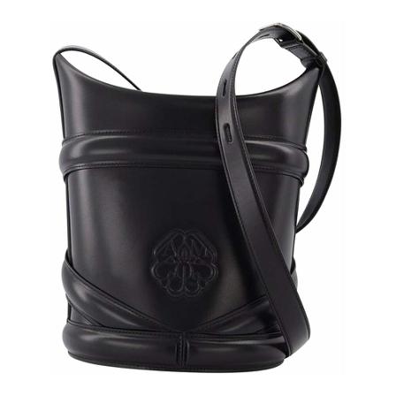 Alexander McQueen Pre-owned Pre-owned The Curve Small Tas , Zwart , Dames , Maat: ONE Size Vintage Tassen