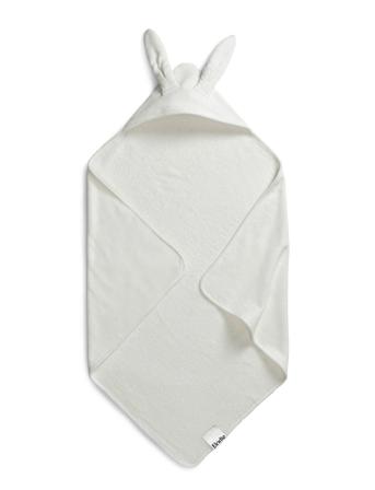 Hooded Towel - Vanilla White Home Bath Time Towels & Cloths Towels Hvit Elodie Details
