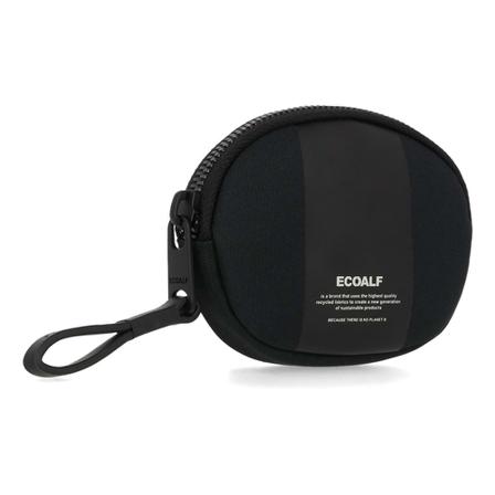 Ecoalf Møntpung Small Sort, Dame Punge og Kortholder, Størrelse: ONE Size