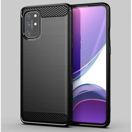 Oneplus 8t Stöttåligt Stötdämpande Skal Slimcarbon Svart