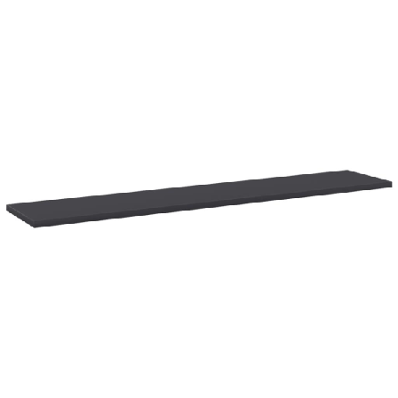 Vidaxl Hyllplan 8 St Grå 100x20x1,5 Cm Konstruerat Trä Grå