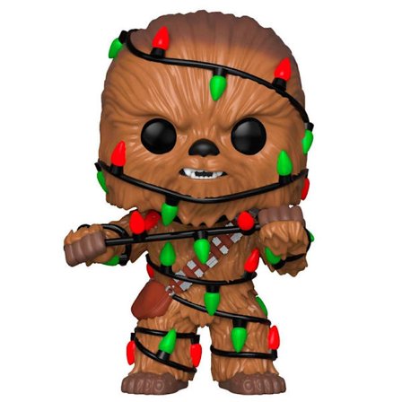 POP-figur Star Wars Holiday Chewie med lys