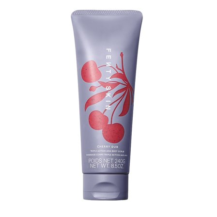 Fenty Beauty Cherry Dub Triple Action AHA Body Scrub 240 ml, Skincare, Kropspleje, Scrub