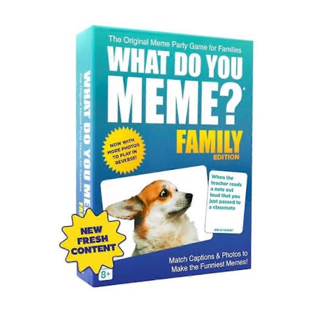 WHAT DO YOU MEME? Family Edition, Lastenpelit 8+, Perhekorttipelit lapsille ja aikuisille[D]