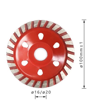 Diamantslibeskive Betonslibeskive 2 2