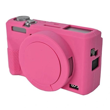 e9m Beskyttelsesetui til Canon G7 X Mark III Støvtæt Silikone M5x Kamerabeskyttelse - Pink
