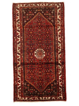 Oriental Hamadan Rug 103X196 Wool