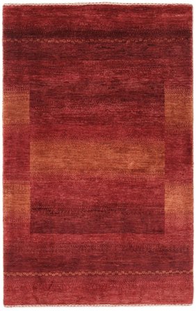 Triangle Petit Loribaft Fine Persan Tapis 76X122 Laine