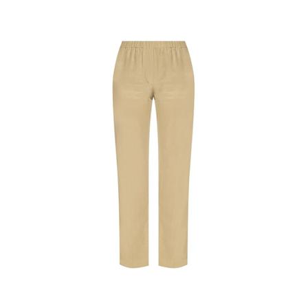 Samsøe Samsøe Hoys pleat-front Byxor beige, Dam Chinos, Dam, Storlek: M