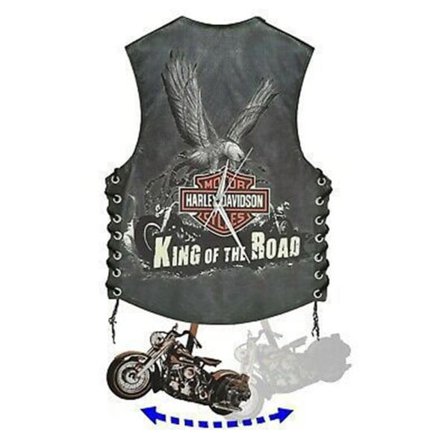 Motorcykelgaver Harley-Davidson vægur Pendulum ur vægdekorationer Mand Fru Gift