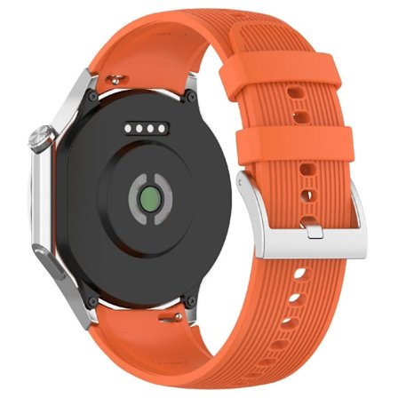 Silikoninen kellohihna Oppo Watch X2 / X / OnePlus Watch 3 / 2 / 2R korvaava ranneke - Oranssi