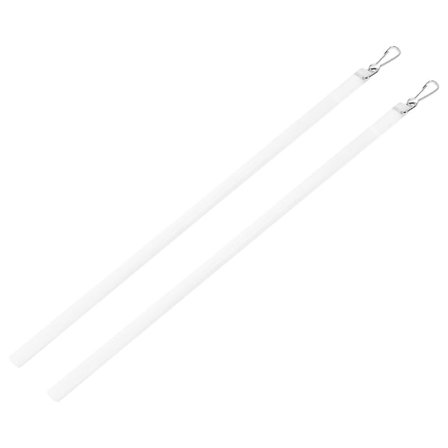 2 kpl Universaali Verhotanko Akryylitanko Kirkas Verhotanko Avausvetotanko Sälekaihdintanko Koukulla