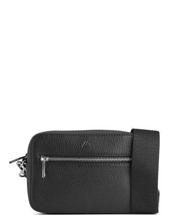 Markberg Eleambg Web. Cross. Bag, Grain - Black - ONE SIZE