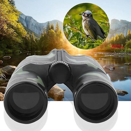 4x 35mm Camouflage Børne Portable Kikkert Legetøj