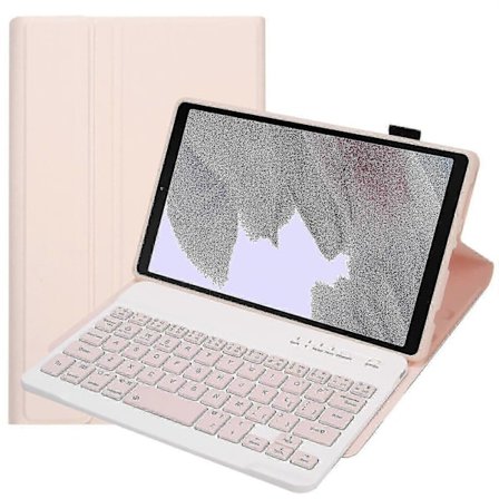 Tastatur+deksel for Samsung Galaxy Tab A7 Lite 8.7 T220 / T225