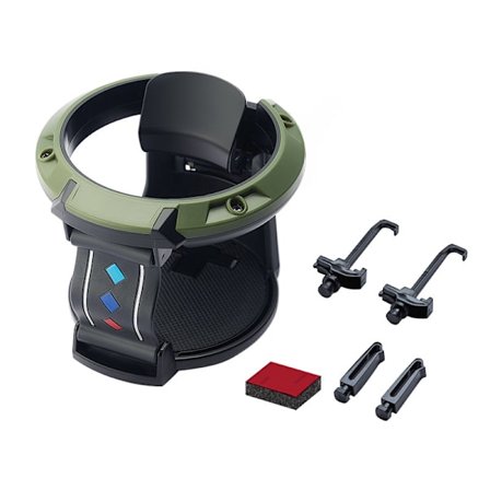 Army Green Universal Bil Kopholder/Kopholder, Justerbar Bil