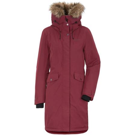 Didriksons Erika Women's Parka 2 Women synthetic-lined parkas Red 44