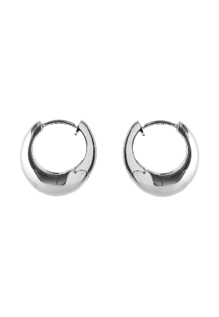 Pernille Corydon Mini Globe Huggies Örhängen Dam Silver ONESIZE