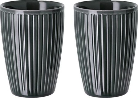 PILLIVUYT Termokrus Plissé Midnight Blue 25cl 2Stk