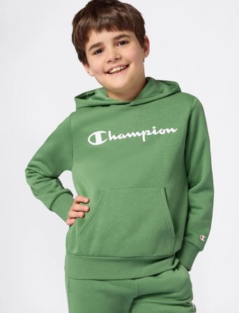 Champion Hooded Sweatshirt - Green - 114-119