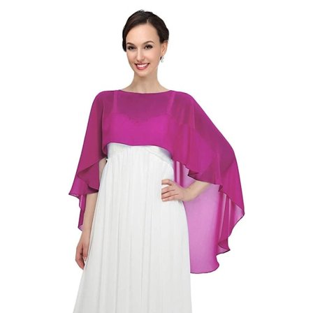 Iltapuku Huivi Pitkä Huivi RUUSU PUNAINEN