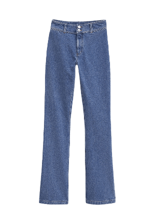 Filippa K 90s Stacked Bootcut Jeans Dam Blå 29