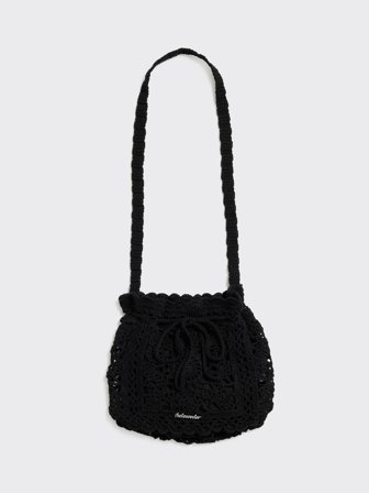 Holzweiler Rosie Small Crochet Bag - Black - Women's - One size