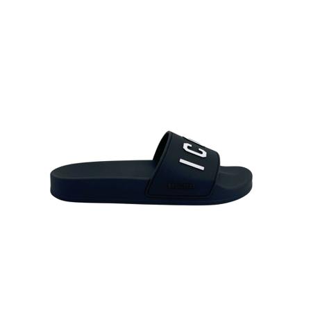Dsquared2, Sliders Czarny, unisex, Rozmiar: 35 EU
