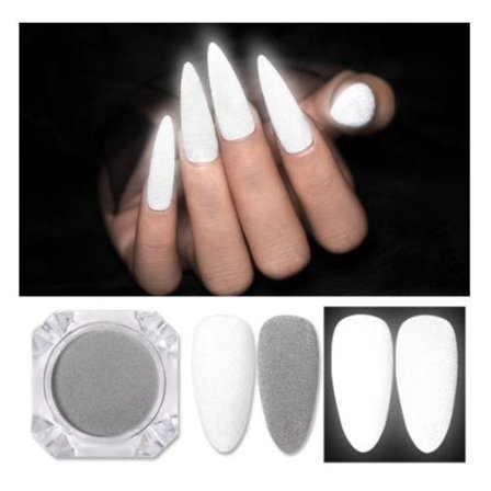 Glitter jauhe heijastuu pimeässä / Glow in the dark - Reflex