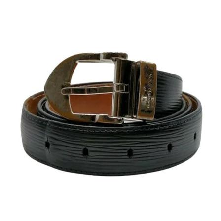 Louis Vuitton Vintage, Pre-owned Leather belts Zwart, Dames, Maat:ONE Size