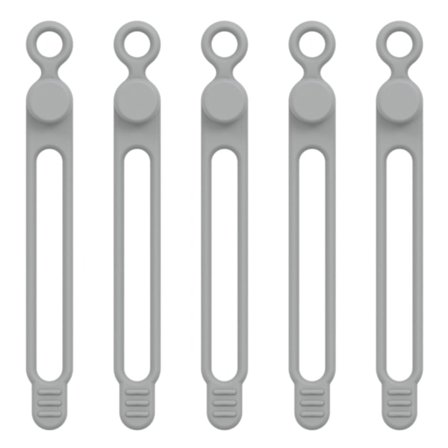 Silikoniset nippusiteet kaapelien järjestäjät johtojen hallintaratkaisu latauskaapelille