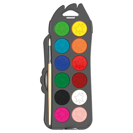 Maped Color Peps Watercolour 12 x 30 mm + Brush