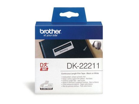 Brother DK-22211 - merkelapper - Rull (2,9 cm x 15,2 m)