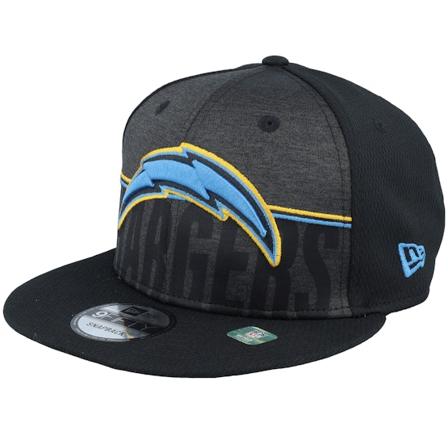 New Era - NFL Black snapback Czapka Z Daszkiem - Los Angeles Chargers 9FIFTY NFL Training 23 Black Snapback @ Hatstore