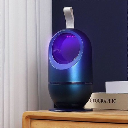 Elektrisk Insektfanger, UV Myggebekæmper, Insektfælde, Myggelampe, Insektdræber, Mygbeskyttelse, Elektrisk Myggefælde fo[D]