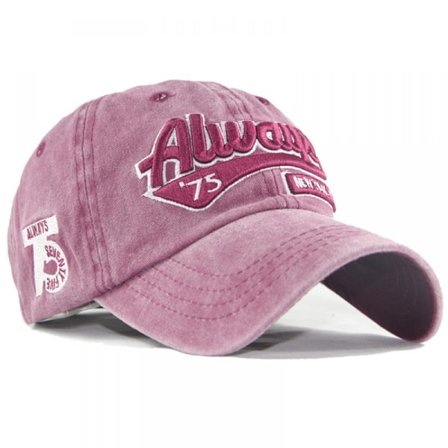 Baseball caps vasket full caps fransk solhatt herre og dame Rosa