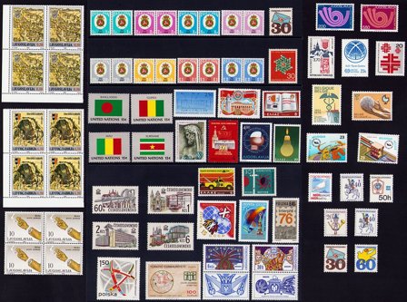 Logo/Symboler - Frimærkepakke - Postfrisk