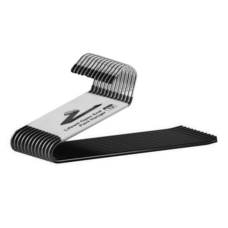 Buksehengere 12-pakke Heavy Duty-hengere Åpen slutt Nei for skarpe kanter 4 farger