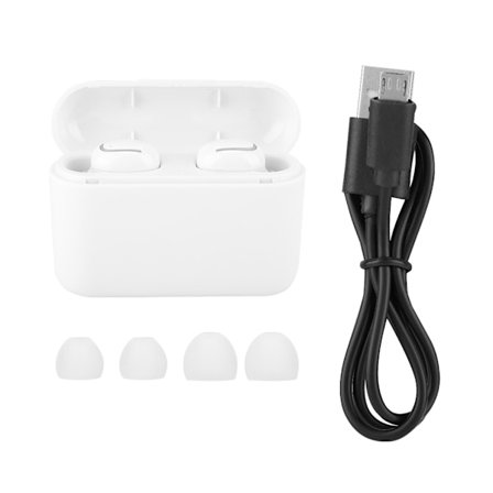 HBQ-Q32 Langattomat Bluetooth 5.0 -kuulokkeet TWS-kuulokkeet Stereo-kuulokkeet Automaattinen pariliitos (valkoinen)