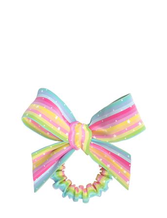 Kids Slim Sprunchie W. Bow Let‘s Chase Rainbows Accessories Hair Accessories Scrunchies Multi/mønstret Invisibobble
