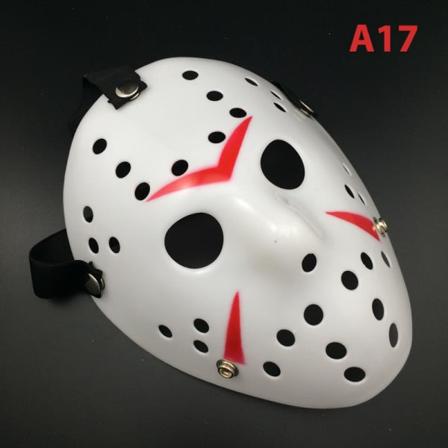 Jason Voorhees fredag den 13:e skrekkfilmen Hockey Mask Hallow A17 one size A17 one size
