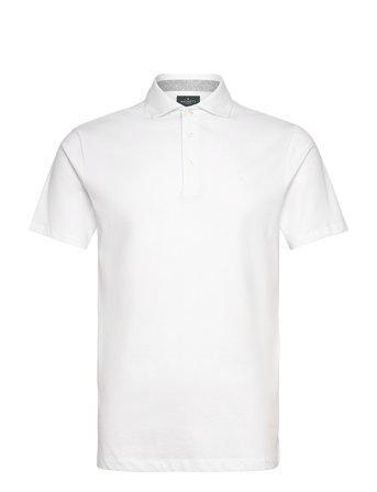 Pima Cotton Polo White Hackett London